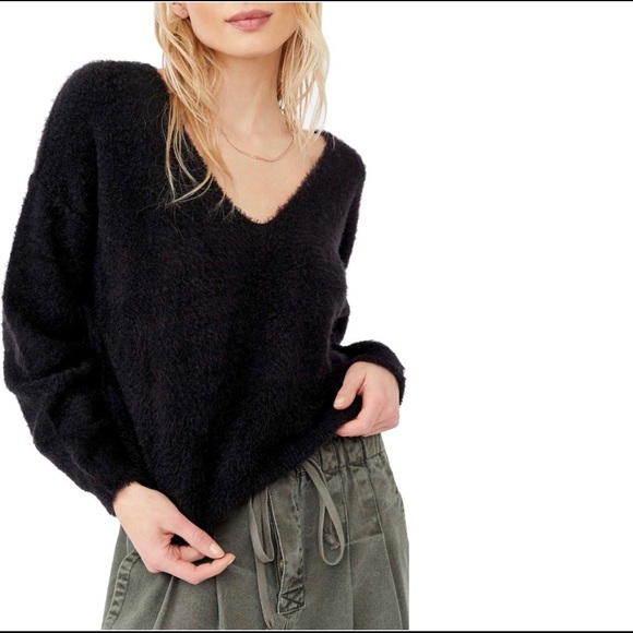 Free People Princess Sweater in black - Picture 1 of 3